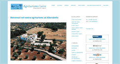 Desktop Screenshot of lairealberobello.it
